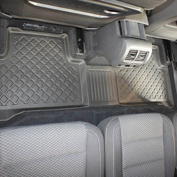 Gummimatten mit hohem Rand Volkswagen Touran II, baujahr 09.2015 - bis heute, karosserie van 5-7 sitzplätzen, ohne 3. sitzreihe | 603415