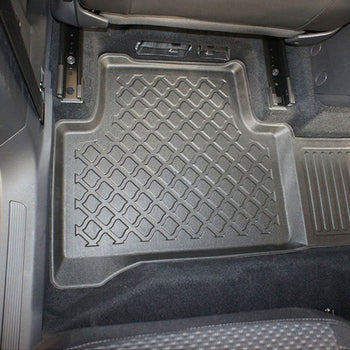 Gummimatten mit hohem Rand Volkswagen Touran II, baujahr 09.2015 - bis heute, karosserie van 5-7 sitzplätzen, ohne 3. sitzreihe | 603415