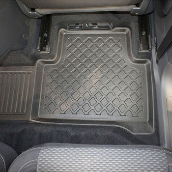 Gummimatten mit hohem Rand Volkswagen Touran II, baujahr 09.2015 - bis heute, karosserie van 5-7 sitzplätzen, ohne 3. sitzreihe | 603415