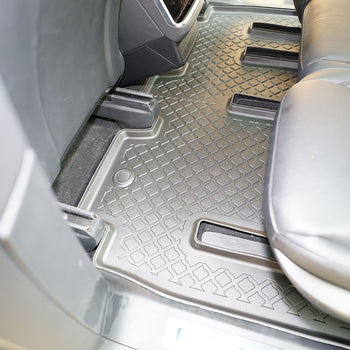 Gummimatten mit hohem Rand Tesla Model X Facelift, baujahr 01.2021 - bis heute, karosserie suv 5-7 sitzplätzen, 2. und 3. sitzreihe | 683875