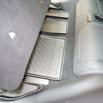 Gummimatten mit hohem Rand Tesla Model X Facelift, baujahr 01.2021 - bis heute, karosserie suv 5-7 sitzplätzen, 2. und 3. sitzreihe | 683875