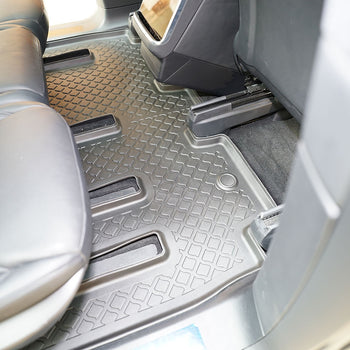 Gummimatten mit hohem Rand Tesla Model X Facelift, baujahr 01.2021 - bis heute, karosserie suv 5-7 sitzplätzen, 2. und 3. sitzreihe | 683875