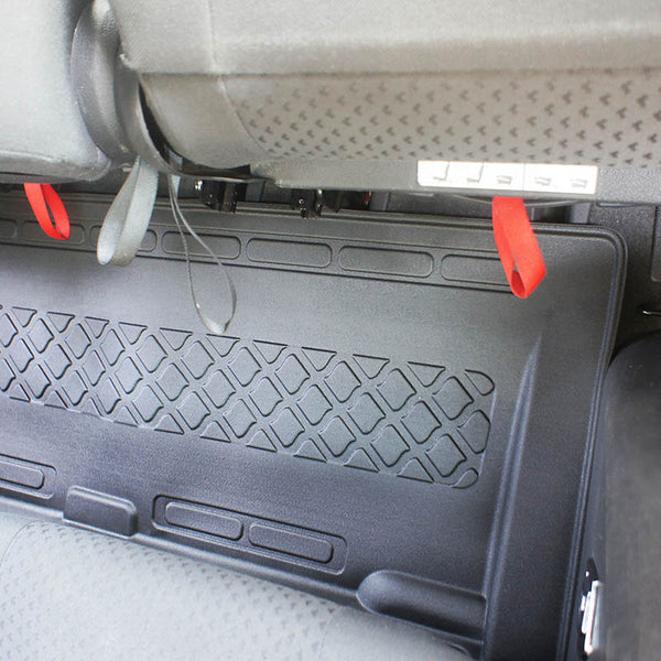 Gummimatten mit hohem Rand Volkswagen Touran I, baujahr 03.2003 - 08.2015, karosserie van 7 sitzplätze, 3. sitzreihe | 692551