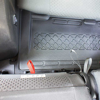 Gummimatten mit hohem Rand Volkswagen Touran I, baujahr 03.2003 - 08.2015, karosserie van 7 sitzplätze, 3. sitzreihe | 692551