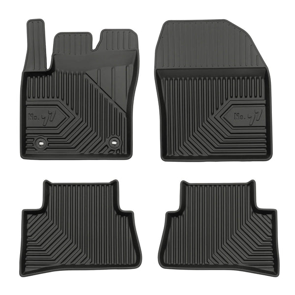 Gummimatten mit hohem Rand Toyota C-HR, baujahr 01.2017 - 12.2023, karosserie suv | 77407732