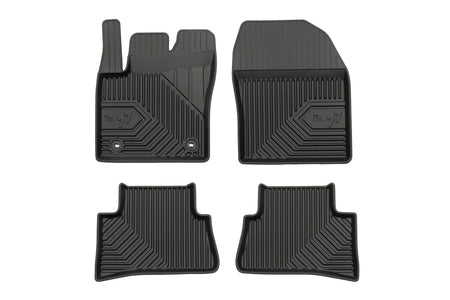 Gummimatten mit hohem Rand Toyota C-HR Hybrid, baujahr 01.2017 - 12.2023, karosserie suv entspricht nicht dem phev | 77407732