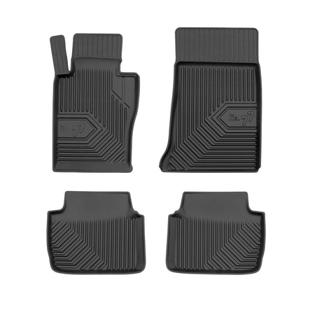 Gummimatten mit hohem Rand BMW 3er Reihe E46, baujahr 1998 - 02.2005, karosserie limousine x-drive | 77409668