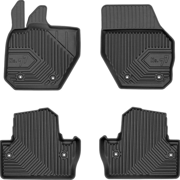 Gummimatten mit hohem Rand Volvo V 60 I, baujahr 10.2010 - 01.2018, karosserie kombi #3