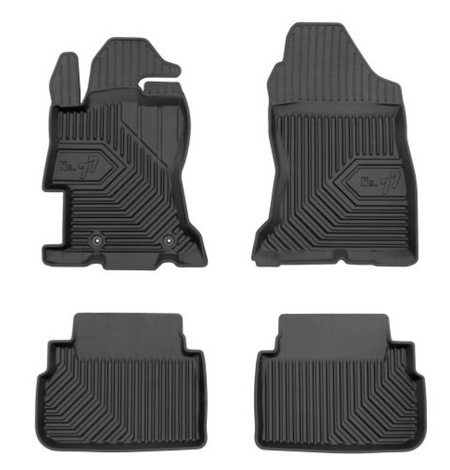 Gummimatten mit hohem Rand Subaru XV II, baujahr 01.2018 - bis heute, karosserie suv #3