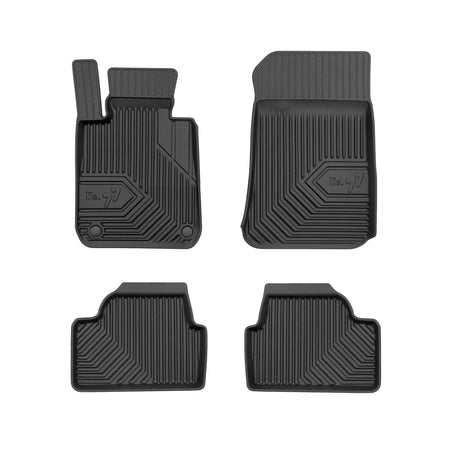 Gummimatten mit hohem Rand BMW 1er Reihe Seria 1 E81, baujahr 09.2004 - 2013, karosserie schrägheck | 77426887