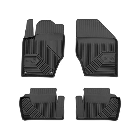 Gummimatten mit hohem Rand Citroen C4 II, baujahr 10.2010 - 03.2018, karosserie schrägheck | 77426894