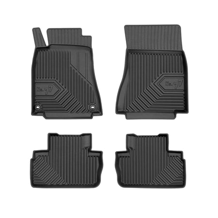 Gummimatten mit hohem Rand Lexus IS II, baujahr 12.2005 - 05.2013, karosserie limousine, entspricht nicht dem 4x4-Modell #2
