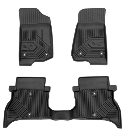 Gummimatten mit hohem Rand Jeep Wrangler PHEV, baujahr 2021 - bis heute, karosserie suv #1