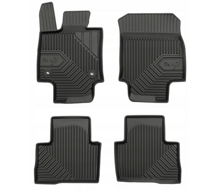 Gummimatten mit hohem Rand Toyota RAV4 V, baujahr 01.2019 - bis heute, karosserie suv, Schaltgetriebe #1