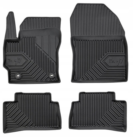 Gummimatten mit hohem Rand Toyota Corolla Cross Hybrid, baujahr 11.2022 - bis heute, karosserie suv | 77429277