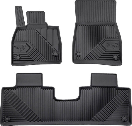 Gummimatten mit hohem Rand Mercedes EQS V296 electric, baujahr 12.2022 - bis heute, karosserie suv | 77429406