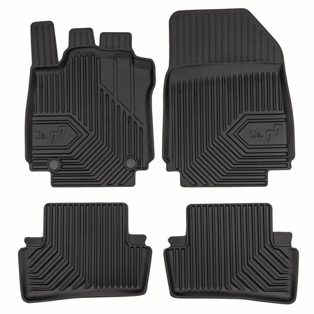 Gummimatten mit hohem Rand Renault Clio IV, baujahr 10.2012 - 08.2019, karosserie schrägheck | 77802019