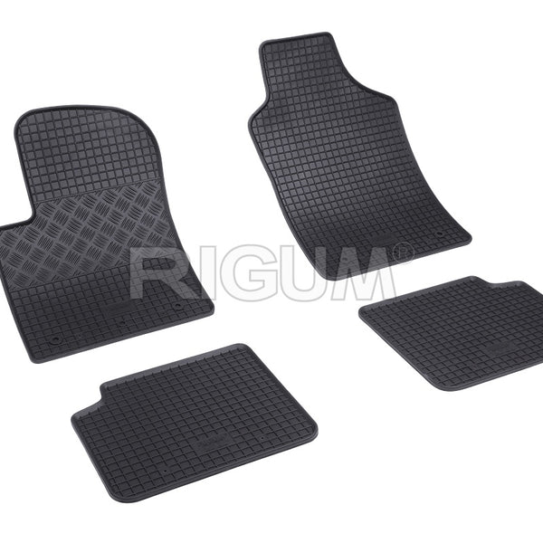 Auto Fußmatten Fiat 500 Hybrid, baujahr 02.2020 - bis heute, karosserie schrägheck #3