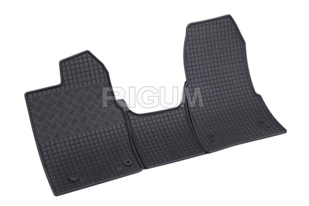 Auto Fußmatten Ford Tourneo Custom Facelift, baujahr 02.2018 - bis heute, karosserie van 2-3 sitzplätze, schaltgetriebe | 904789