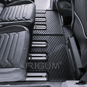 Auto Fußmatten Ford Tourneo Custom II, baujahr 2024 - bis heute, karosserie van 2. sitzreihe | 905854