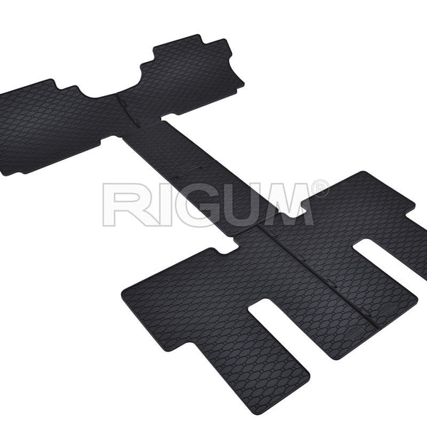 Auto Fußmatten Hyundai Staria, baujahr 2022 - bis heute, karosserie van 7 sitzplätze, 2. und 3. sitzreihe | 905922