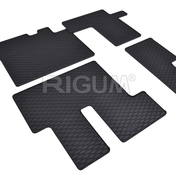 Auto Fußmatten Hyundai Staria, baujahr 2022 - bis heute, karosserie van 2. und 3. sitzreihe, 9 sitzplätze | 905939