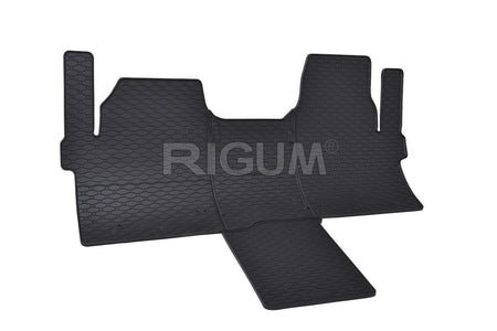 Auto Fußmatten Ford Tourneo Custom II, baujahr 2024 - bis heute, karosserie van 2 sitzplätze, mitteltunnel inbegriffen | 906226