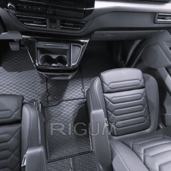 Auto Fußmatten Ford Transit Custom II, baujahr 2024 - bis heute, karosserie van 2 sitzplätze, mitteltunnel inbegriffen | 906226