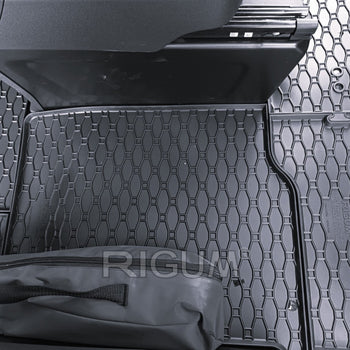 Auto Fußmatten Volkswagen T7 Caravelle, baujahr 2025 - bis heute, karosserie van 2 sitzplätze, mitteltunnel inbegriffen | 906226