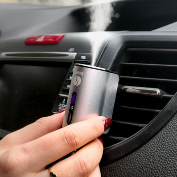 AMOS mini Aromadiffusor+ 3 Düfte GESCHENKPAKET