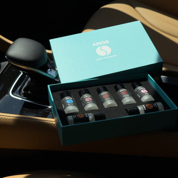 Amos Mini Blue – Set mit 7 Nachfülldüften