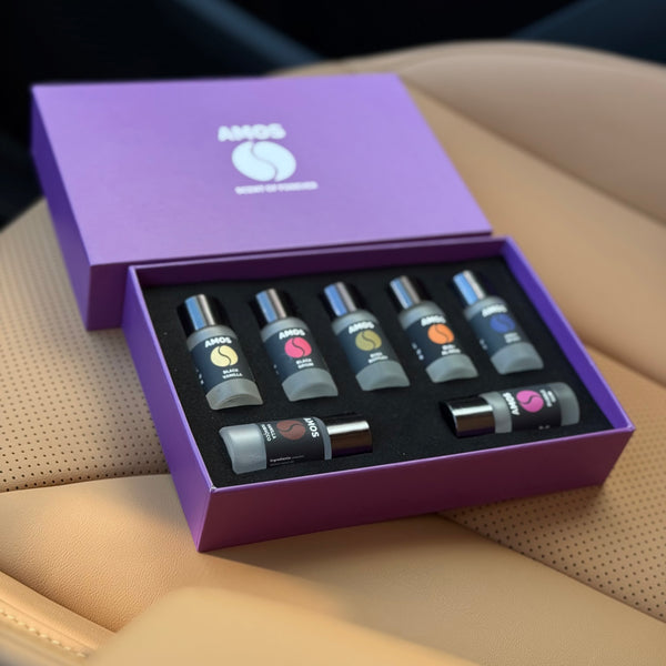 Amos Mini Purple – Set mit 7 Nachfülldüften