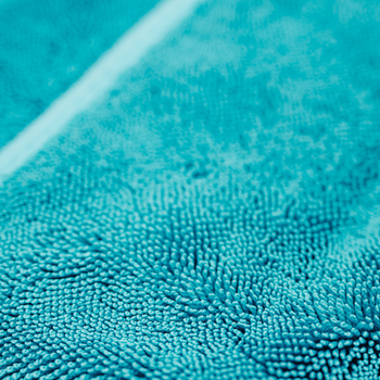 AMOS Powerfluff Ultra-saugfähiges Mikrofaser-Trockentuch, 1000 GSM, 60x80 cm, Blau + GRATIS Handschuh