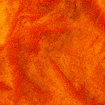 AMOS Powerfluff Ultra-saugfähiges Mikrofaser-Trockentuch, 1000 GSM, 60x80 cm, Orange + GRATIS Handschuh