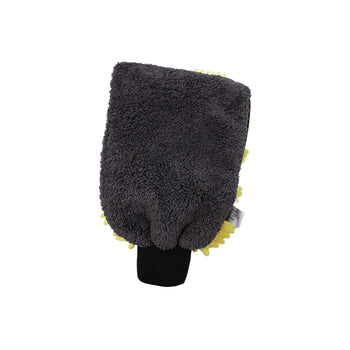 Mikrofaser-Wasch- und Reinigungshandschuh 2in1