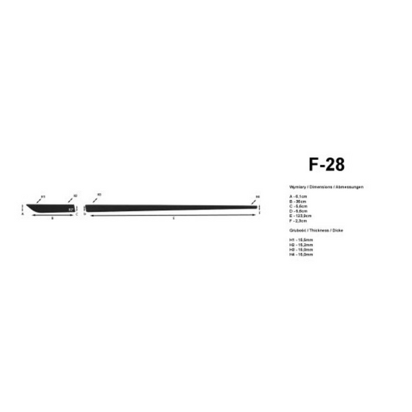 Türschutz-/Zierleisten Opel Adam , baujahr 01.2013 - 05.2019, karosserie schrägheck #3