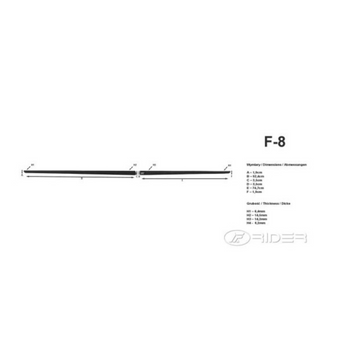 Türschutz-/Zierleisten Ford Edge II, baujahr 05.2016 - bis heute, karosserie suv #1