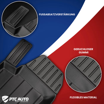 Gummimatten mit hohem Rand Subaru Outback IV, baujahr 2009 - 2014, karosserie kombi, Automatikgetriebe #6