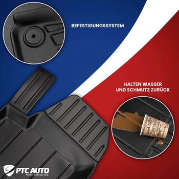 Gummimatten mit hohem Rand Isuzu D-Max , baujahr 2011 - 2020, karosserie pickup #1