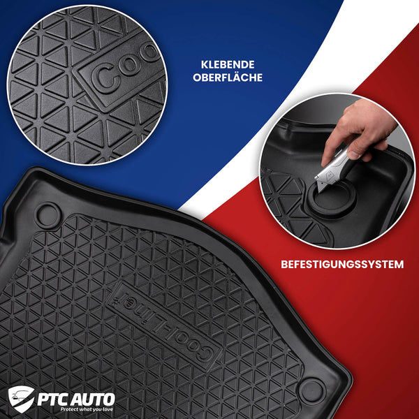 Kofferraumwannen Jeep Renegade, karosserie suv, baujahr 09.2014 - 06.2018, unteren kofferraumboden, ohne höhenverstellbarer boden | 192689CM