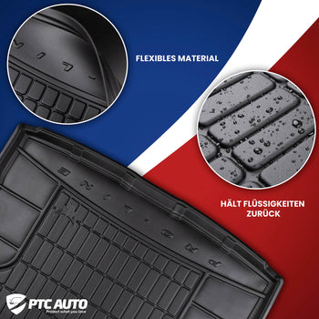 Kofferraumwannen BMW 7er Reihe E65, karosserie limousine, baujahr 09.2001 - 2008, normales reserverad | TM406742