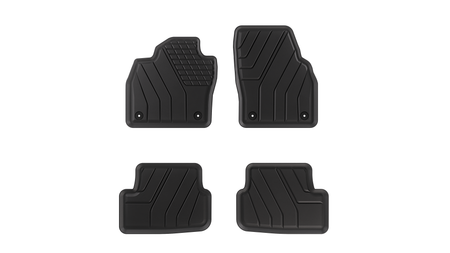 Gummimatten mit hohem Rand Volkswagen T-Cross , baujahr 04.2019 - bis heute, karosserie suv #1