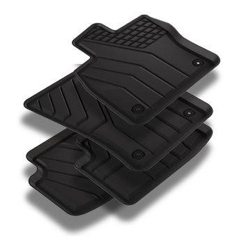 Gummimatten mit hohem Rand Volkswagen Tiguan II, baujahr 05.2016 - bis heute, karosserie suv #1