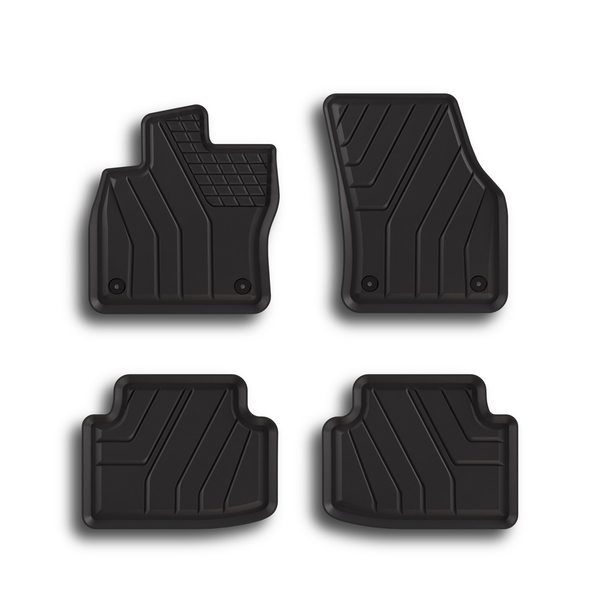 Gummimatten mit hohem Rand Volkswagen Tiguan II, baujahr 05.2016 - bis heute, karosserie suv #1