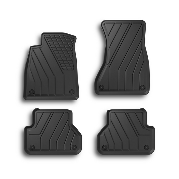 Gummimatten mit hohem Rand Audi A4 B9, baujahr 11.2015 - bis heute, karosserie limousine #1