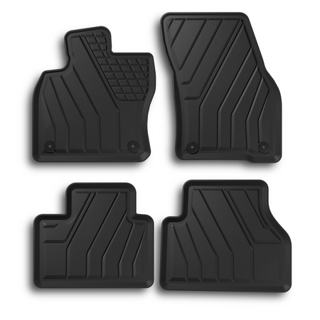 Gummimatten mit hohem Rand Volkswagen Caddy, baujahr 11.2020 - bis heute, karosserie van | AP1131