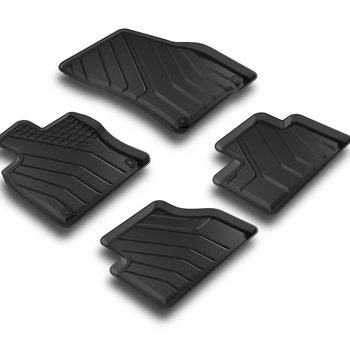 Gummimatten mit hohem Rand Volkswagen Caddy, baujahr 11.2020 - bis heute, karosserie van | AP1131