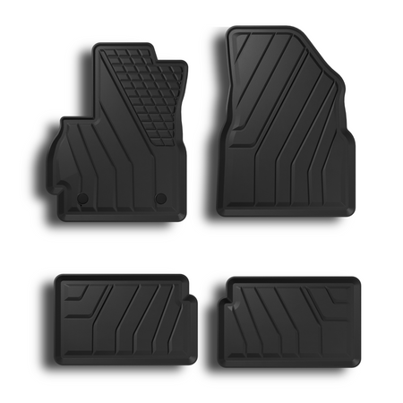 Gummimatten mit hohem Rand Omoda 5, baujahr 04.2024 - bis heute, karosserie suv | AP1133