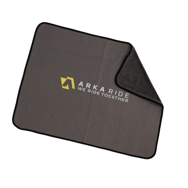 Set: 2 x Ultra-großes Arka Ride Mikrofasertuch fürs Auto 1000 GSM + 2 x GRATIS Waschhandschuh