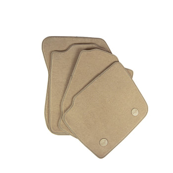 Autoteppiche (schwarz) Volkswagen Sharan I, baujahr 1995 - 08.2010, karosserie van, rundes Befestigungssystem | 1086454BEIGE